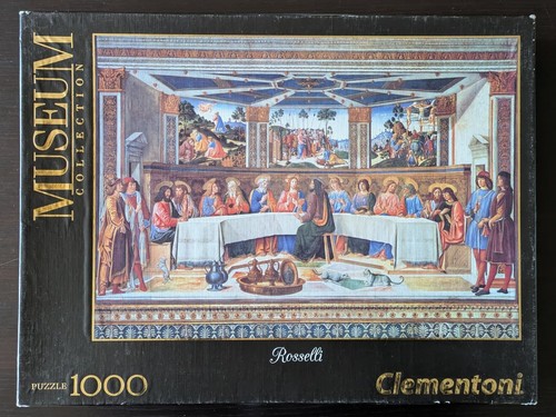 Rosselli ultima cena puzzle - ultima,