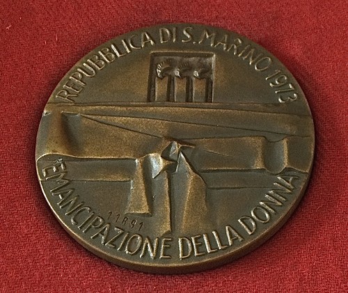 San marino medaglia numerata - marino,