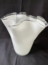 Venini Vase Fazzoletto Opalino