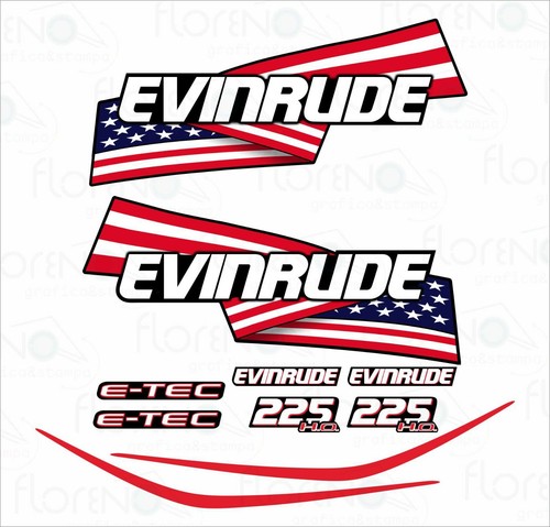 Adesivi evinrude 225 ho - evinrude,