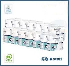 56 Rotoli Carta igienica Lucart Aquastream anti intasamento wc caravan camper