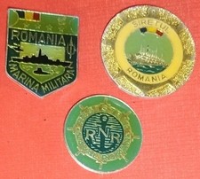 ROMANIA LOTTO 3 INSEGNE SPILLE