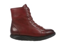 Scarpe MBT donna - stivali MBT - BOSTON MID BOOT W - burnish dark brown - NUOVO