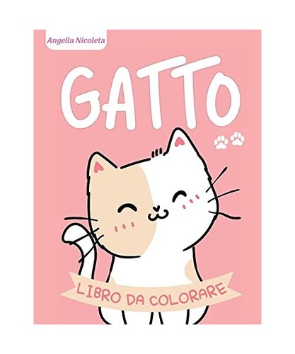 Gatto libro colorare per - gatto,