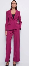 COMPLETO NERO DENNY ROSE TAGLIA 42 BLAZER E PANTALONI ART 521DD15044
