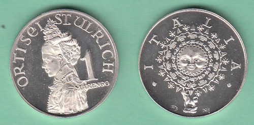 Medaglia marengo sole argento - medaglia,