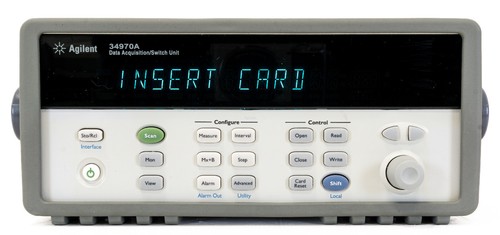 Agilent keysight 34970a - hp,