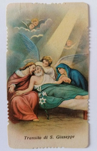 Santino holy card transito - card,