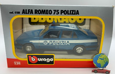 Bburago Alfa Romeo 75 Polizia