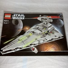 Lego Star Wars 6211 Imperial Star Destroyer - 100% Completo con manuale e minifigure