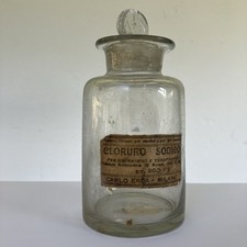 Antico Contenitore In Vetro