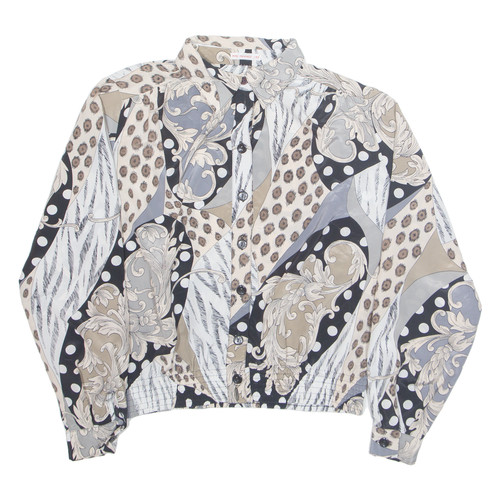 Camicia stampata grigia - stampata,