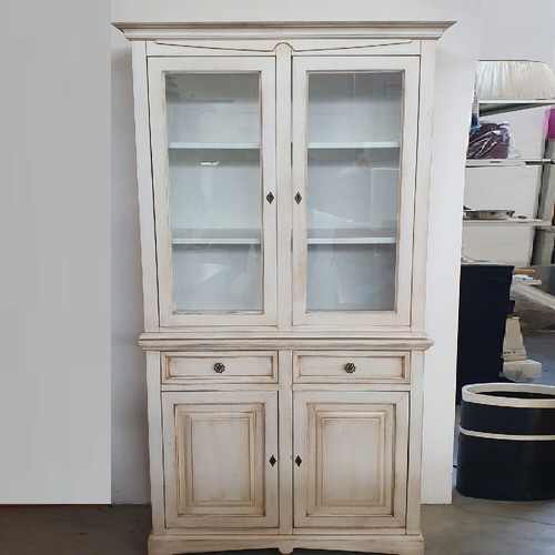 Credenza cristalliera legno - credenza, in