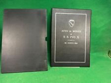 atto di morte di papa s. s