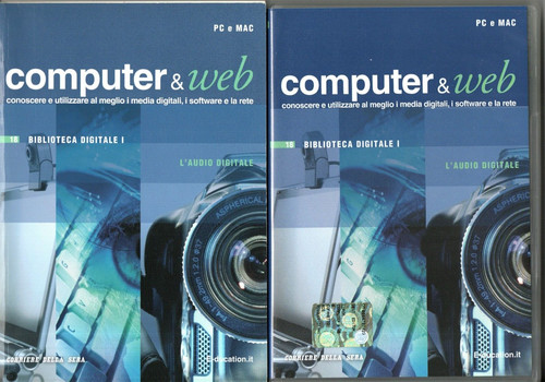 Libro computer web - cd, &