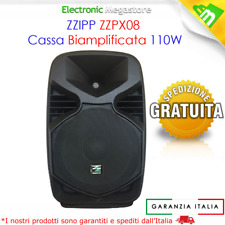 ZZIPP ZZPX08 - Cassa ATTIVA Biamplificata 110W - Woofer da 8