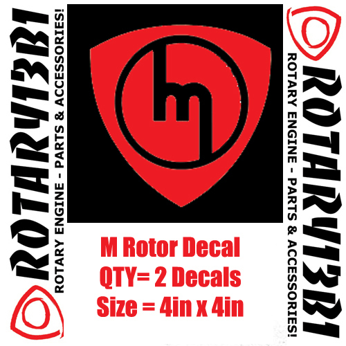 Adesivi decalcomanie rotore - decalcomanie,