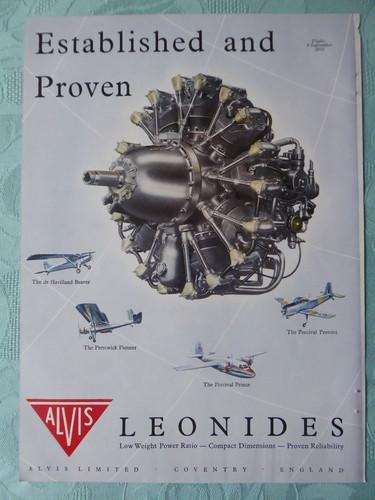 1953 pub alvis aero engines - pub,