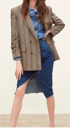 New zara striped blazer - zara,