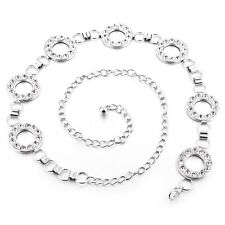 Cintura In Metallo Con Anelli