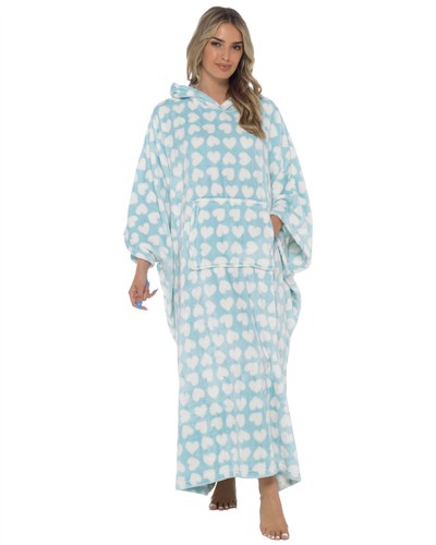 Poncho donna oversize con