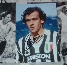 AUTOGRAFO Michel Platini JUVE