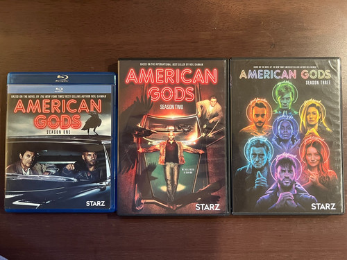 American gods seasons - american, 1-3