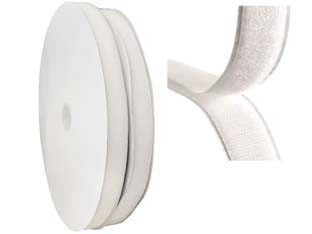 Fettuccia velcro bianca - velcro,
