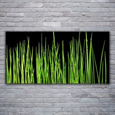 Moderni Astratti 120x60 Quadro Stampa su Tela Canvas Erba floreale