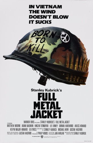 Full metal jacket 1987 - full, poster