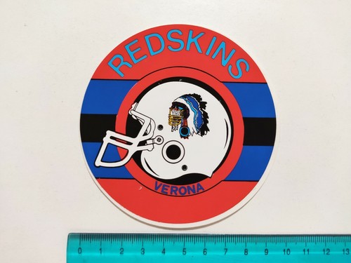 Adesivo redskins verona - redskins,