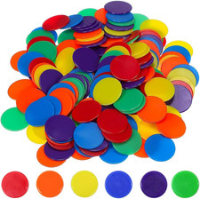 100 Pcs Fiches Di Gioco, 25Mm