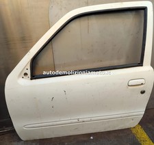 Porta anteriore sx Fiat Seicento 1E bianco NUDA (presenza graffi)1.1 ACTIVE BER 