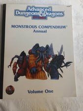 Advanced Dungeons Dragons MONSTROUS COMPENDIUM ANNUAL VOL 1 TSR 2145