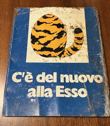 Rara insegna lamierino esso - insegna,