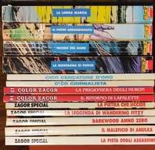 Zagor Bonelli Lotto Fumetti Misto Speciale Maxi Color Cico 13 Albi Totali