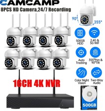 Set 8 pezzi telecamere PTZ e