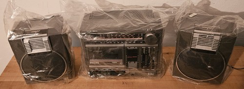 Vintage philips d8234 boombox - vintage,