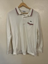 Polo Lacoste uomo tg 6 bianca