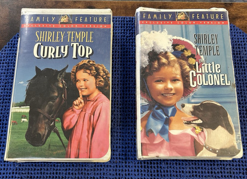 Shirley temple vhs - shirley, lot
