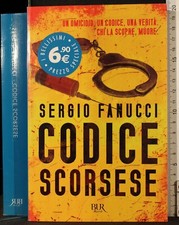 BUR. CODICE SCORSESE. SERGIO FANUCCI. RIZZOLI.