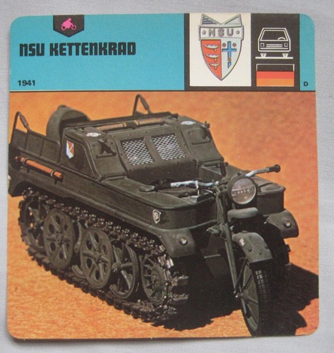 Nsu kettenkrad edito service - -, edito-service