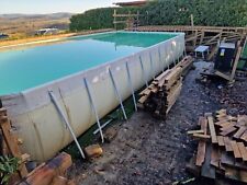 Piscina fuoriterra 8 X 4 metri LAGHETTO Completa Di Tutto