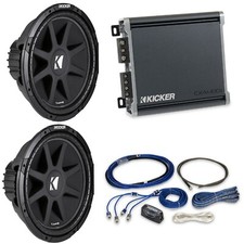 2) Subwoofer KICKER 43C104