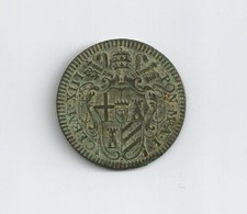 1758 VATICANO  UN BAIOCCO