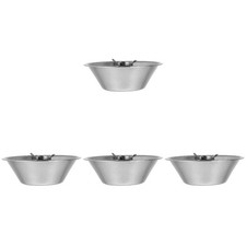  Set 4 Contenitore Grasso con Colino Gamma Cappa Ciotole Olio Tazza Cottura
