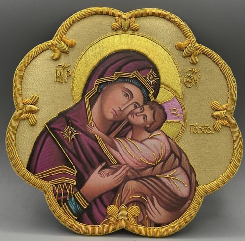 Icona madonna della tenerezza - madonna,
