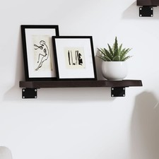 Ripiano Muro Marrone Scuro