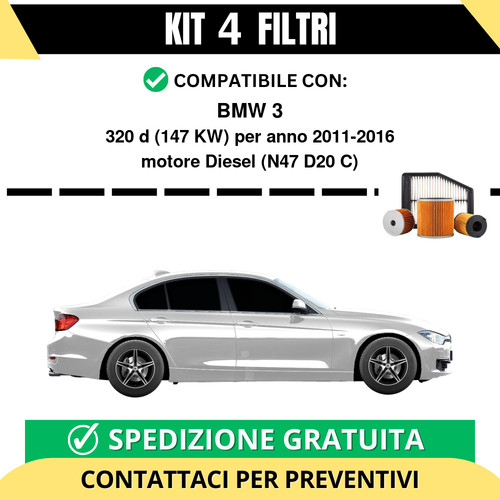 Kit filtri risparmio per - 4,