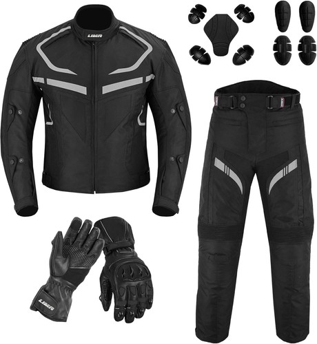 Tuta moto con - guanti,